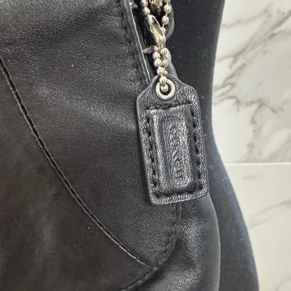 Coach Black Leather crossbody